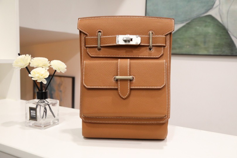 Hermes Hac a Dos PM multipockets Fauve togo PHD